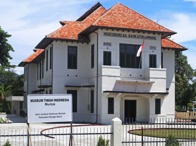 Museum Timah Indonesia yang berada di Kota Muntok, Kabupaten Bangka Barat, Provinsi Bangka Belitung.(ist)