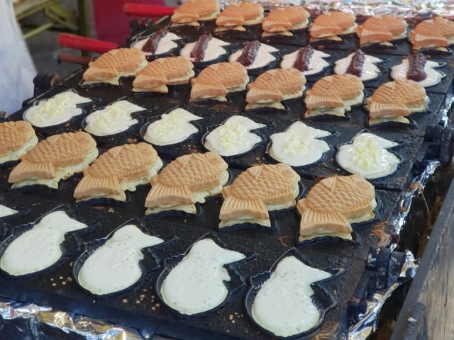 Taiyaki di Fushimi Inari Taisha Foto: Mela Nurhidayati/kumparan