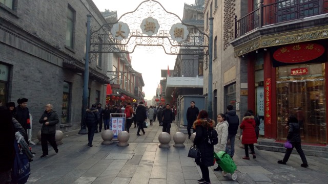 Sambut Cap Go Meh di Dashilar Street, Beijing, China