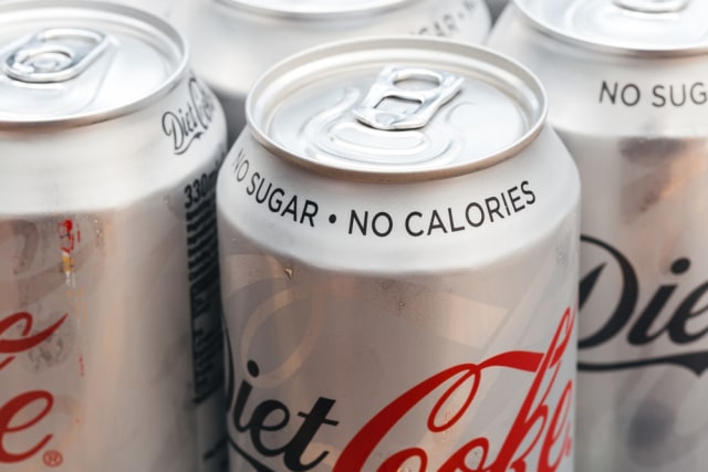 Ilutrasi Diet Coke Foto: Shutter Stock