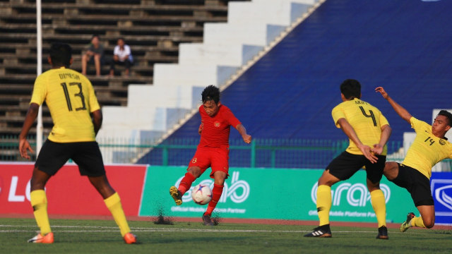 Timnas U-22 Indonesia, Piala AFF U-22, melawan Timnas U-22 Malaysia