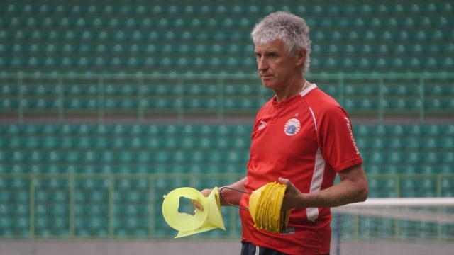 Pelatih Persija Jakarta, Ivan Kolev. Foto: Iqbal Firdaus/kumparan