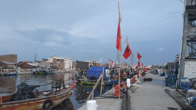 Suasana kampung nelayan Tambak Lorok, Semarang. Foto: Afiati Tsalitsati/kumparan