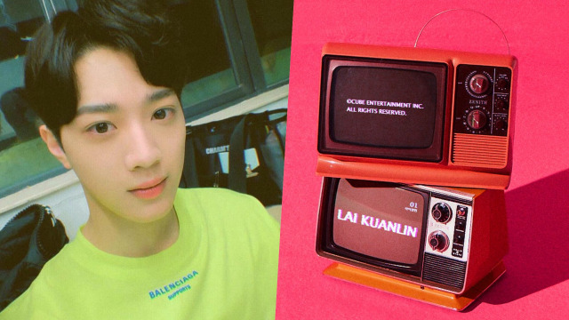 Lai Guanlin debut dengan unit Cube Entertainment Foto: Foto: Instagram @official_lai_kuanlin | Twitter @cubeunited