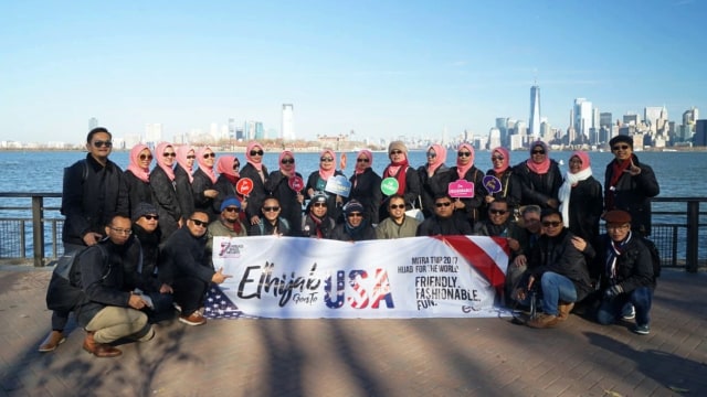 Reward trip Elzatta ke Amerika Serikat 2018. Foto: Dok. Mitra Elzatta