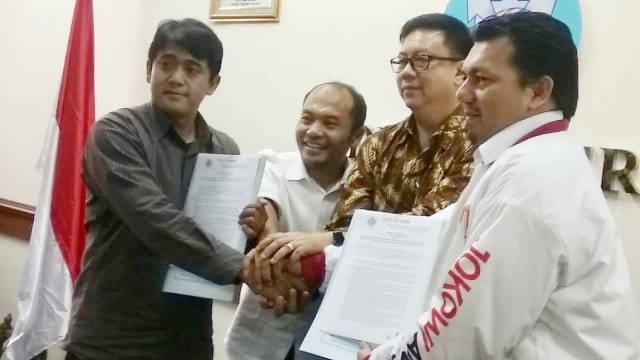 Mediasi Indopos dan TKN Jokowi-Ma'ruf. Foto: Dok. Juni Armanto