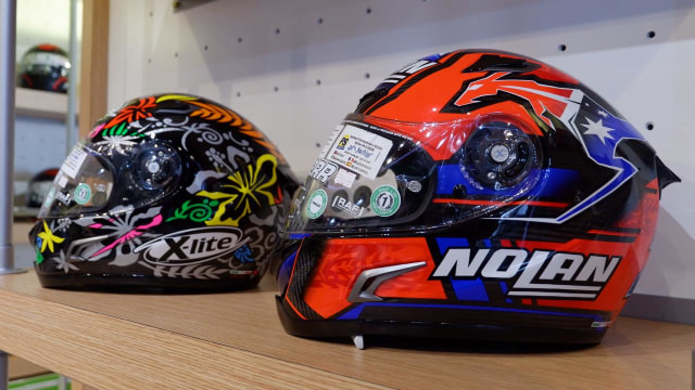 Meski Pasar Turun Imbas Corona, Helm Nolan dan Shoei Masih Laris Manis Dibeli (2941)