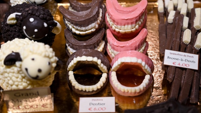 Pameran Chocolate Fair di Brussels
