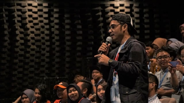 Workshop kumparan Diskusyen di Teater Salihara, Pasar Minggu, Jakarta