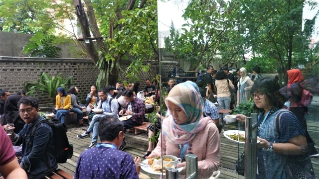 Workshop kumparan Diskusyen di Teater Salihara, Pasar Minggu, Jakarta