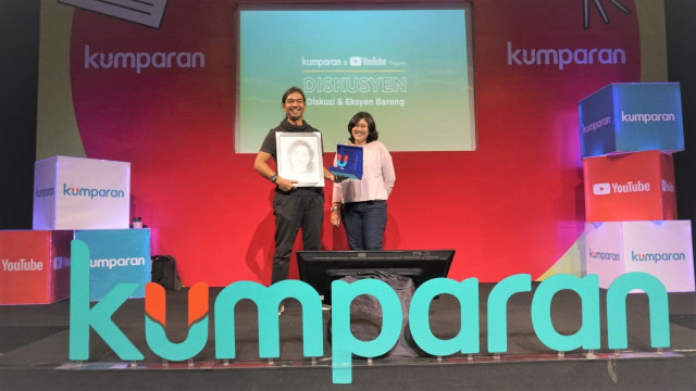 Workshop kumparan Diskusyen di Teater Salihara, Pasar Minggu, Jakarta