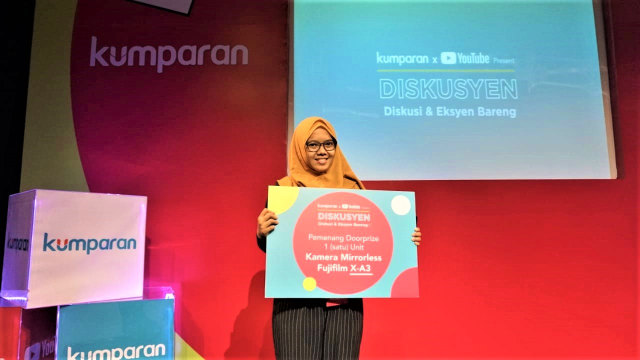 Workshop kumparan Diskusyen di Teater Salihara, Pasar Minggu, Jakarta