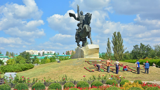 The Suvorov Monument di Transdniestra Foto: Shutter Stock