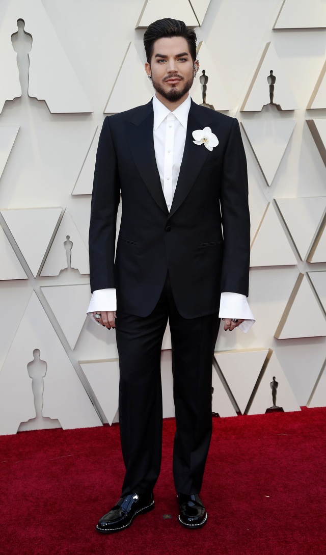 Adam Lambert di Red Carpet Oscar 2019. Foto: REUTERS/Mario Anzuoni