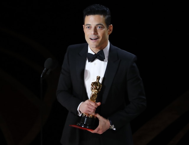 Rami Malek memenangkan penghargaan The Academy Awards 2019 Foto: REUTERS/Mike Blake