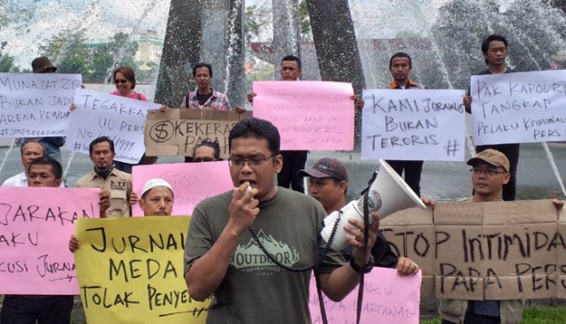 Jurnalis di Sumatera Utara Kecam Intimidasi Wartawan di Munajat 212