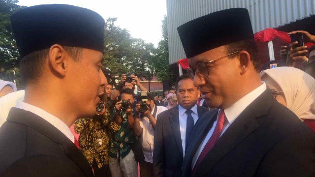 Gubernur DKI Jakarta, Anies Baswedan, rotasi pejabat Pemprov DKI. Foto: Moh Fajri/kumparan
