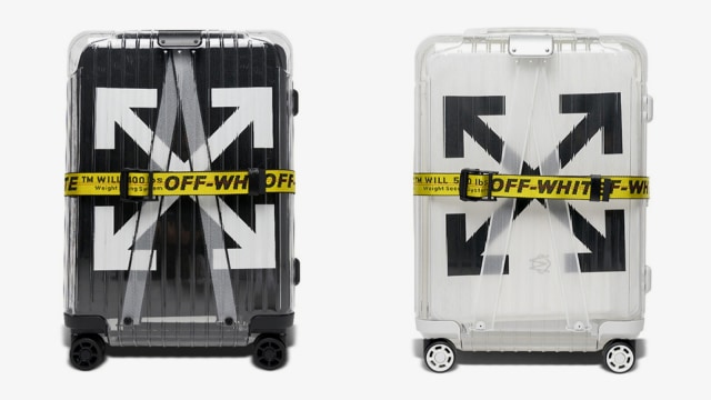 Off-White ™ x Rimowa Transparent Luggage. Foto: Dok. Off-White ™
