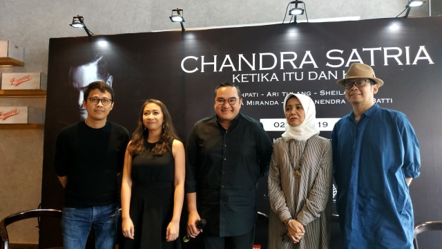 Konferensi Pers Konser Perdana Chandra Satria. Foto: Alexander Vito/kumparan