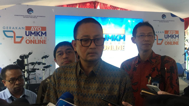 Direktur Jenderal Aplikasi Informatika Kominfo Semuel Abrijani Pangerapan