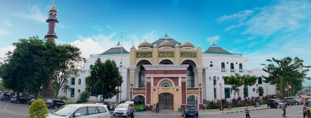 masjid Agung Sultan Mahmud badaruddin II Palembang (istimewa)