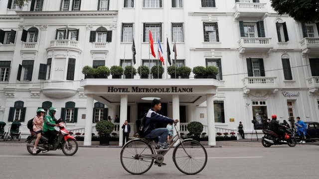 Suasana di Hotel Sofitel Legend Metropole, Hanoi, Vietnam. Foto: REUTERS/Kham