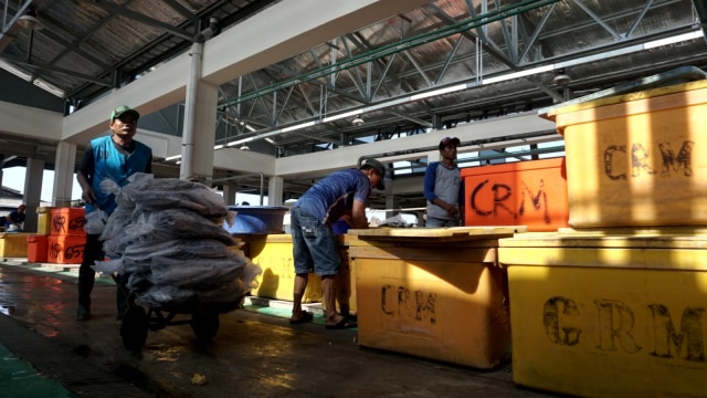 Pasar Ikan Modern (PIM) Muara Baru di Penjaringan, Jakarta Utara