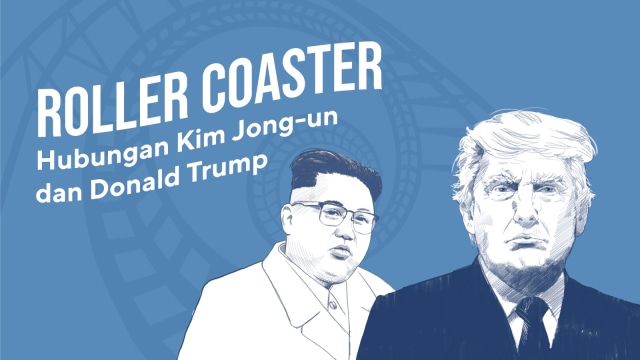 Infografik Roller Coaster Hubungan Kim Jong-un dan Donald Trump. Foto: Nunki Pangaribuan/kumparan