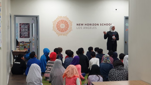 Elcorps Goes to USA di Islamic Center of Southern California. Foto: Dok. Intan Kemala Sari/kumparan
