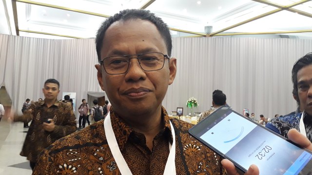 Sekretaris Menteri BUMN Imam Apriyanto Putro di Jakarta Convention Center (JCC), Kamis (28/2). Foto: Ema Fitriyani/kumparan