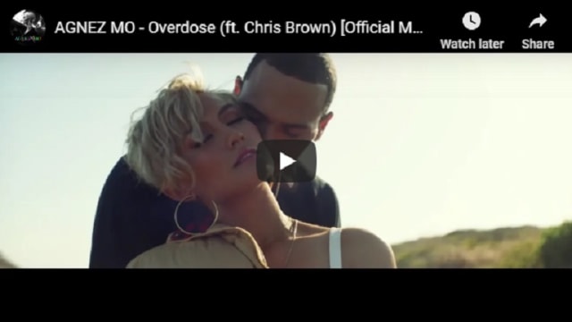 Video klip Overdose - Chris Brown ft Agnes Mo. (Youtube)