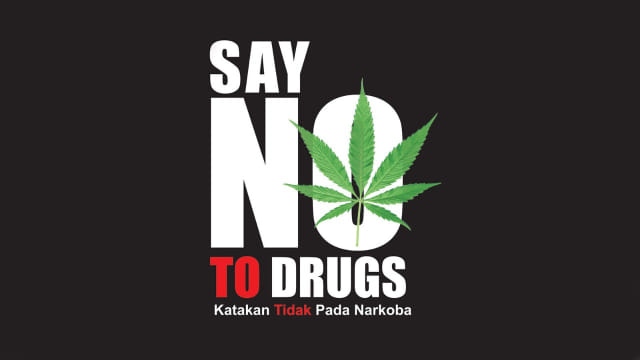 Ilustrasi Say No To Drug. Foto: istimewa