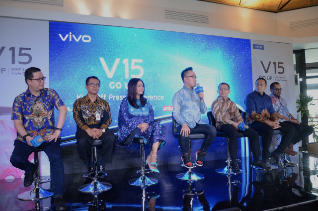 com-Press Conference jelang Vivo V15 Go Up Grand Launch Foto: dok. Vivo Indonesia