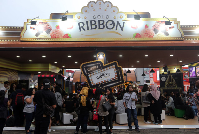 Suasana Peluncuran Gold Ribbon di Java Jazz Festival 2019.