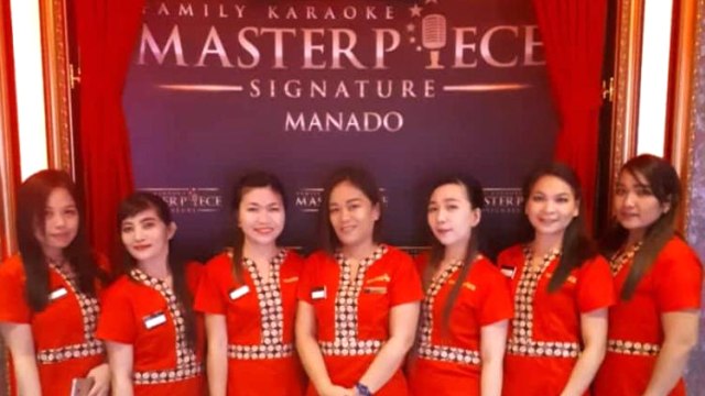 Kualitas sound terbaik untuk ukuran karaoke keluarga dan pelayanan mantap menjadi daya tarik tersendiri Masterpiece Signature Manado