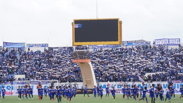 Susana jelang pembukaan Piala Presiden 2019 di Stadion Si Jalak Harupat, Soreang, Kabupaten Bandung, Sabtu, (2/3). Foto: Dicky Adam/kumparan