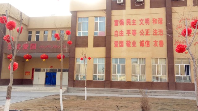 Kashgar Kamp Vocational Center. Foto: Marcia Audita/kumparan