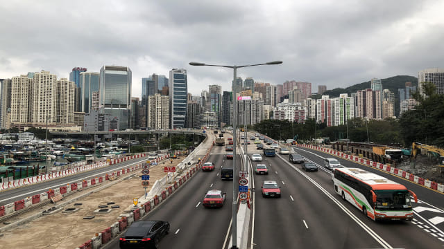 Deretan Gedung-gedung Tinggi di Hong Kong (sumber: Dokumen Pribadi) 