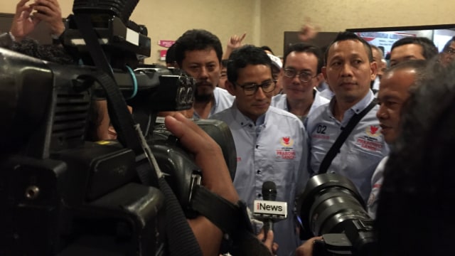 Cawapres no urut 02, Sandiaga Uno, Alumni ISTN
