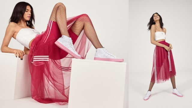 Kendall Jenner jadi model Adidas Sleek. Foto: Dok. Adidas