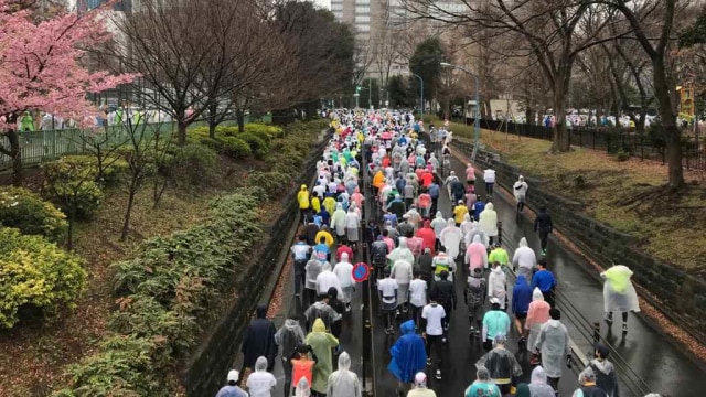 Tokyo Marathon 2019. Foto: Dewi Rachmat Kusuma/kumparan