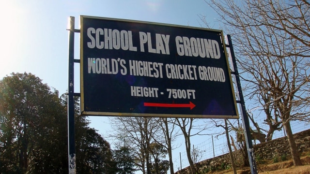 Chail Cricket Ground, India