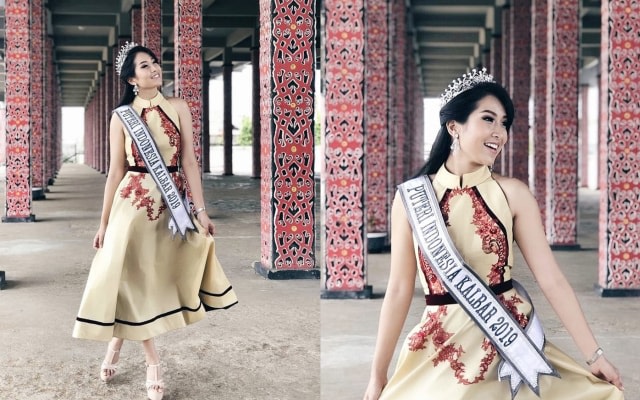 Puteri Indonesia Kalbar 2019, Karina Syahna. Foto: Instagram/Karinasyahna
