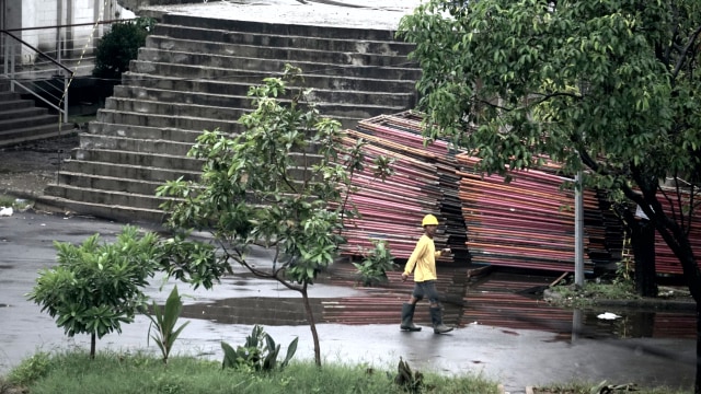 Foto: Pembangunan Tol Becakayu Terhambat (26519)