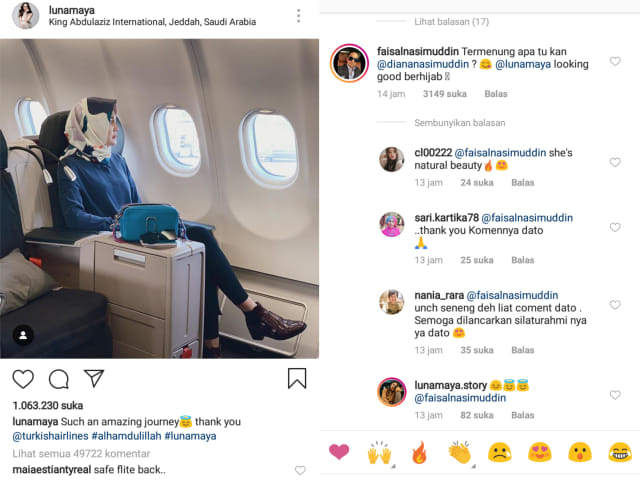 Pujian Faisal Nasimuddin untuk Luna Maya 