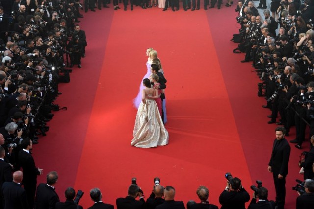 Karpet merah di Cannes. Foto: AFP/Antonin THUILLIER