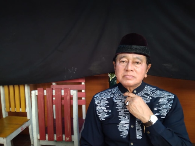 Syukri Fadholi, tokoh PPP, saat diwawancarai di Yogyakarta, Rabu (6/3/2019). Foto: erl.