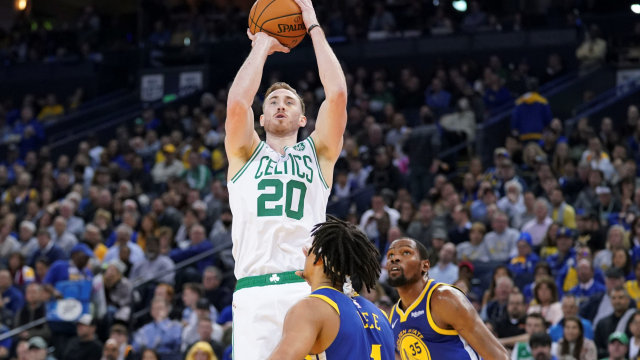 Gordon Hayward di laga melawan Warriors Foto: Kyle Terada-USA TODAY Sports