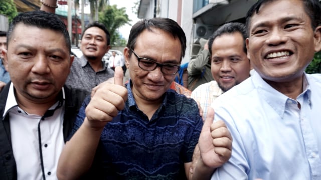 Andi Arief di BNN