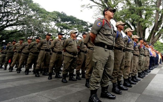 Gelar pasukan Satpol PP Kota Bandung tertibkan APK ilegal. (Humas Kota Bandung)